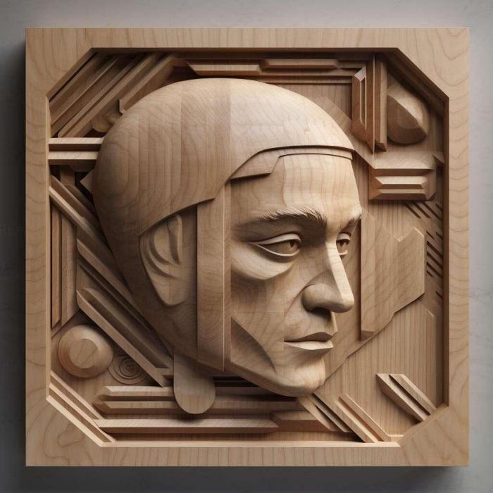 نموذج ثلاثي الأبعاد لآلة CNC 3D Art 